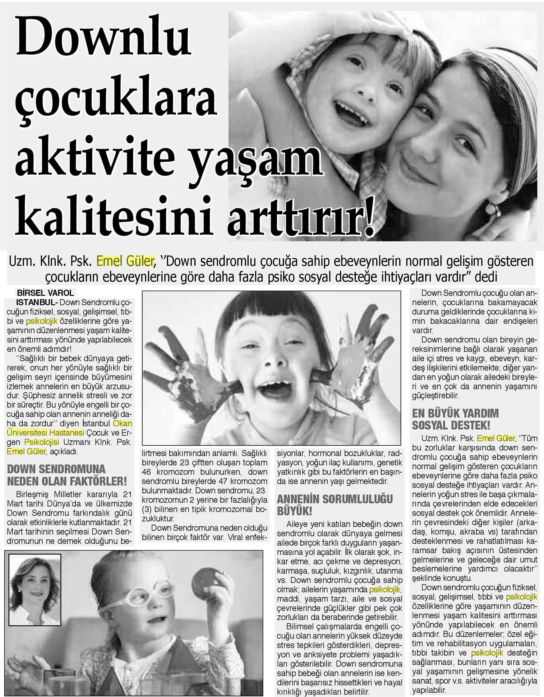 22.03.2019 Bizim Anadolu Gazetesi GÜLER, 