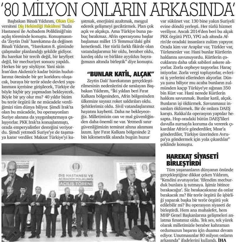 28.01.2018 	Bursa Sancak 	80 MİLYON ONLARIN ARKASINDA'